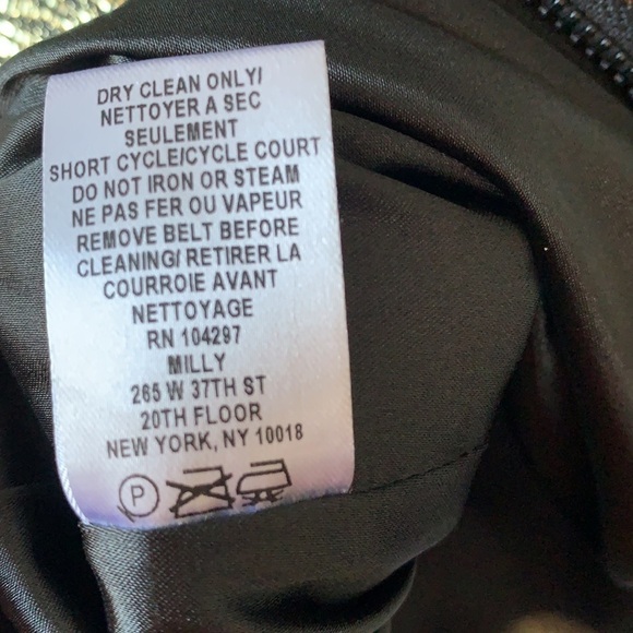 Milly Gold Metallic Strapless Dress 6 - Picture 11 of 12